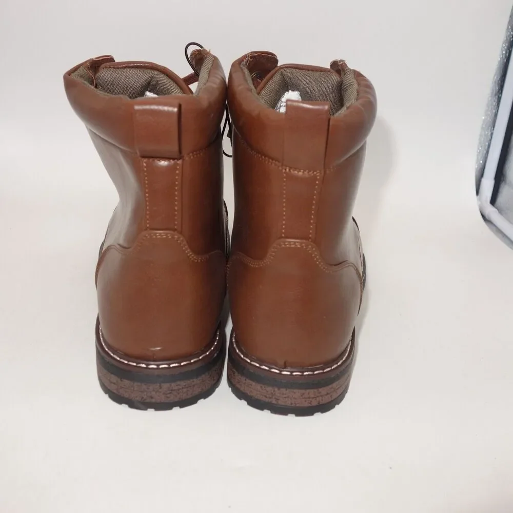 NEW Goodfellow & Co Men's 12 Brown Jeffery Combat Lace Up Boots
